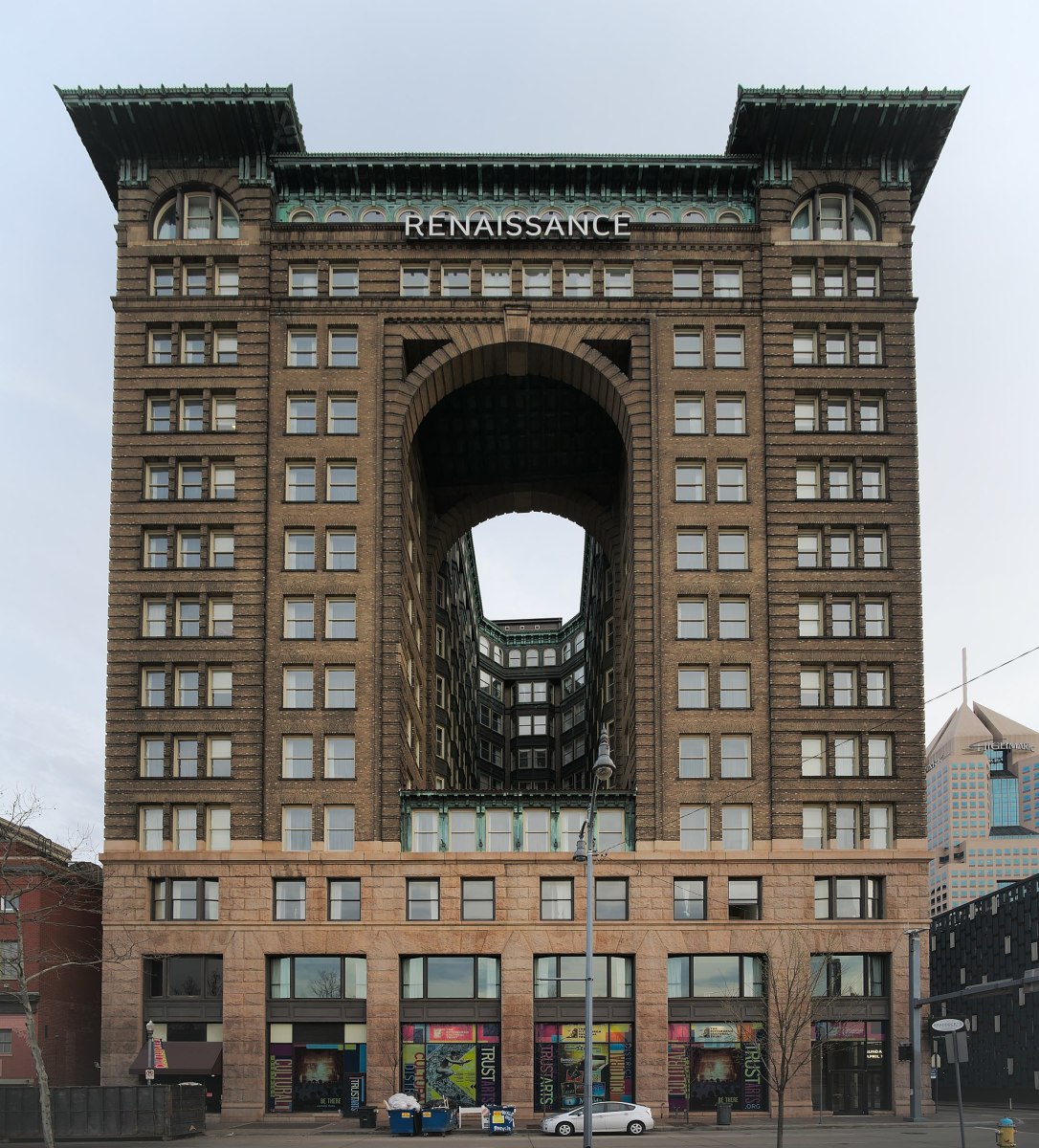 Pittsburgh's Renaissance Hotel was built in the historic Fulton Building. 
