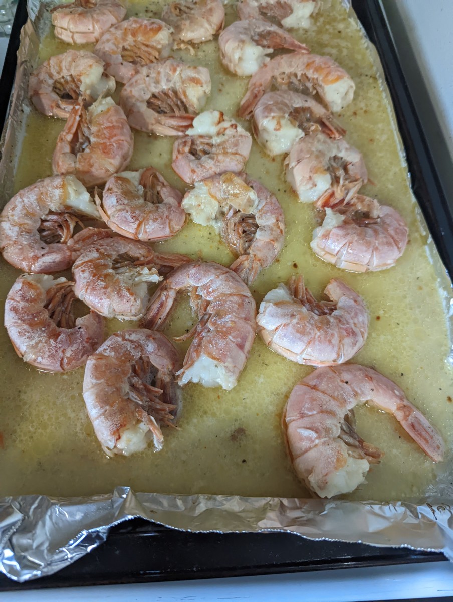 Scampified Shrimp - Baked in Oven