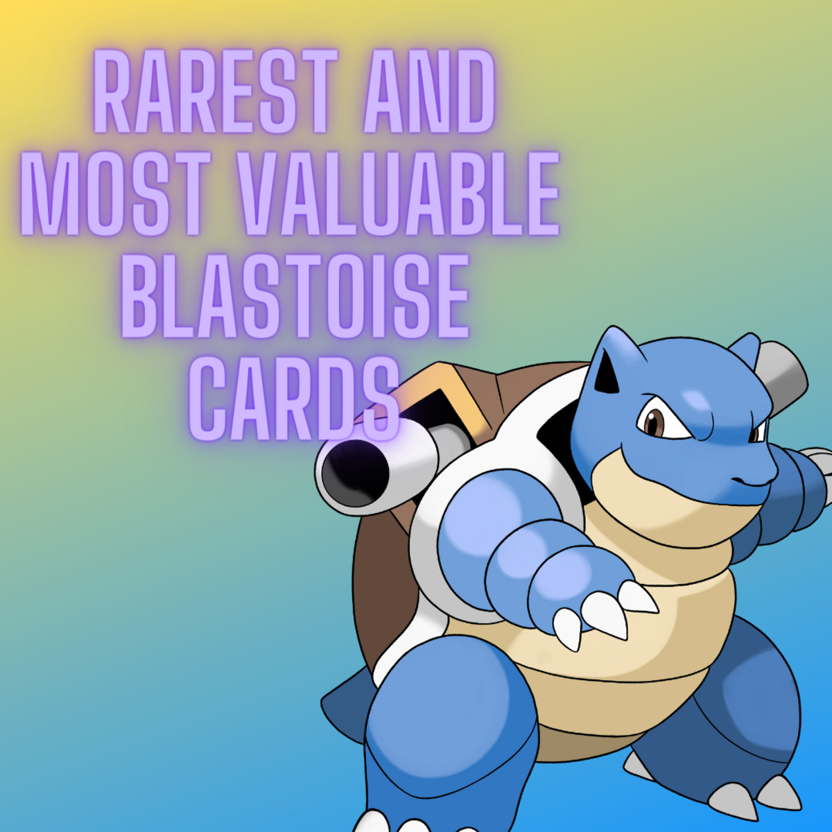 What could be more intimidating than an enormous tortoise with cannons on its back? An evolutionary form of the classic First Generation starter, Squirtle, Blastoise remains one of the most iconic Pokémon of all time! 