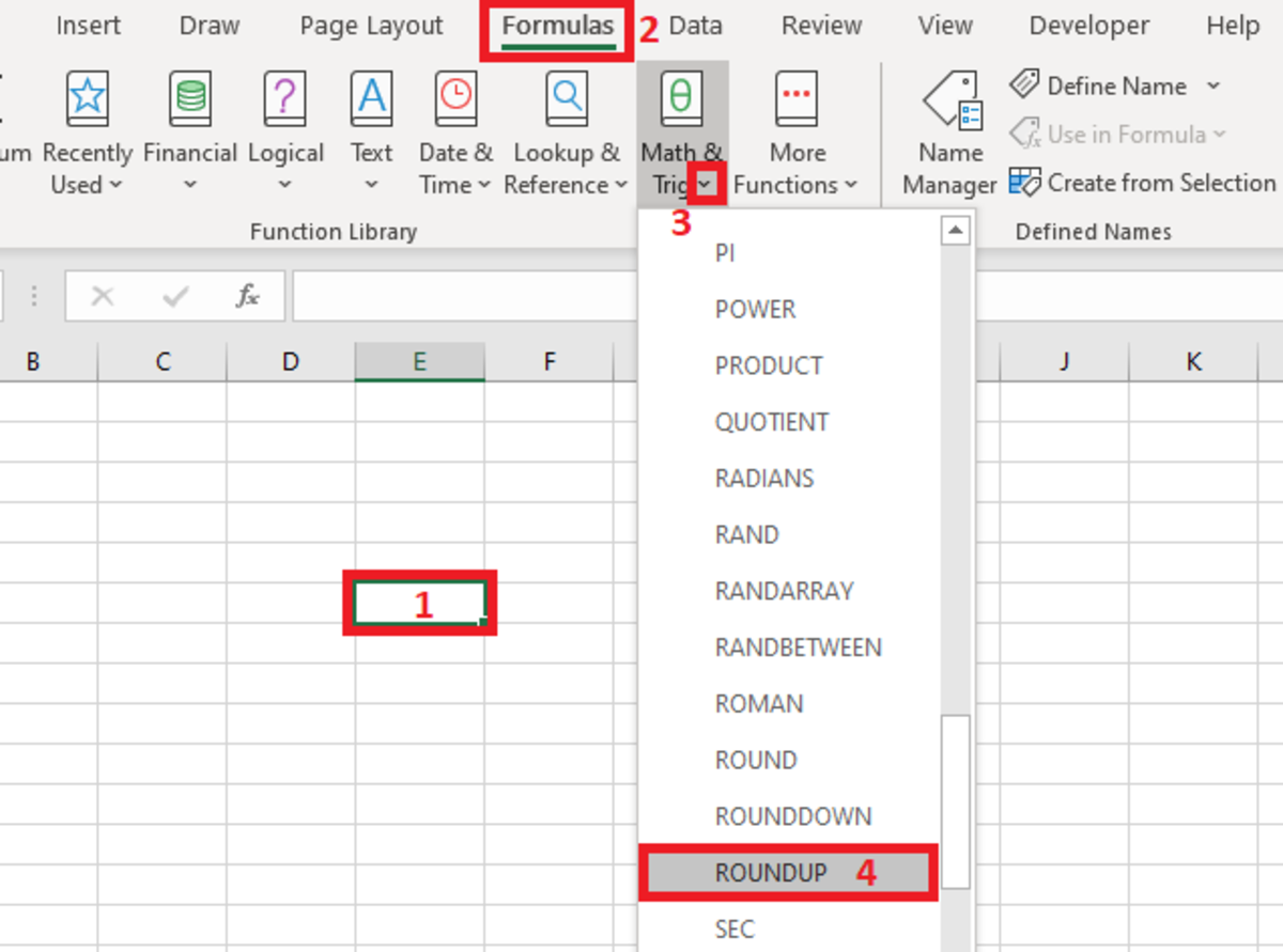How to Use the ROUNDUP Function in Excel - 11
