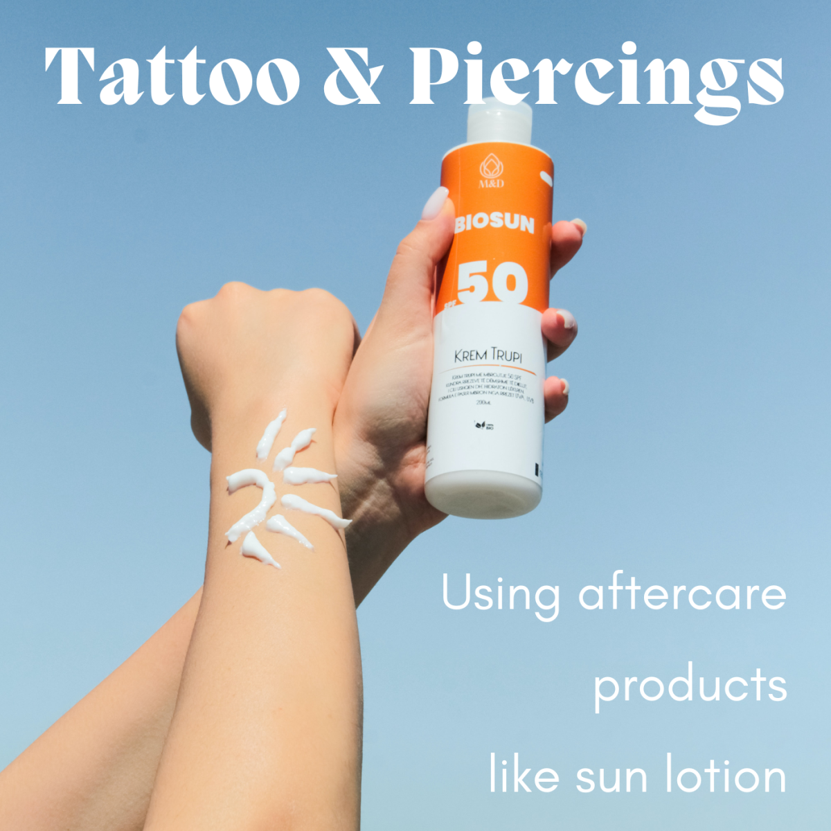 This article discusses tattoo and piercing aftercare, including thoghts on lotions like Savlon, Nivea, and even sunblock. 