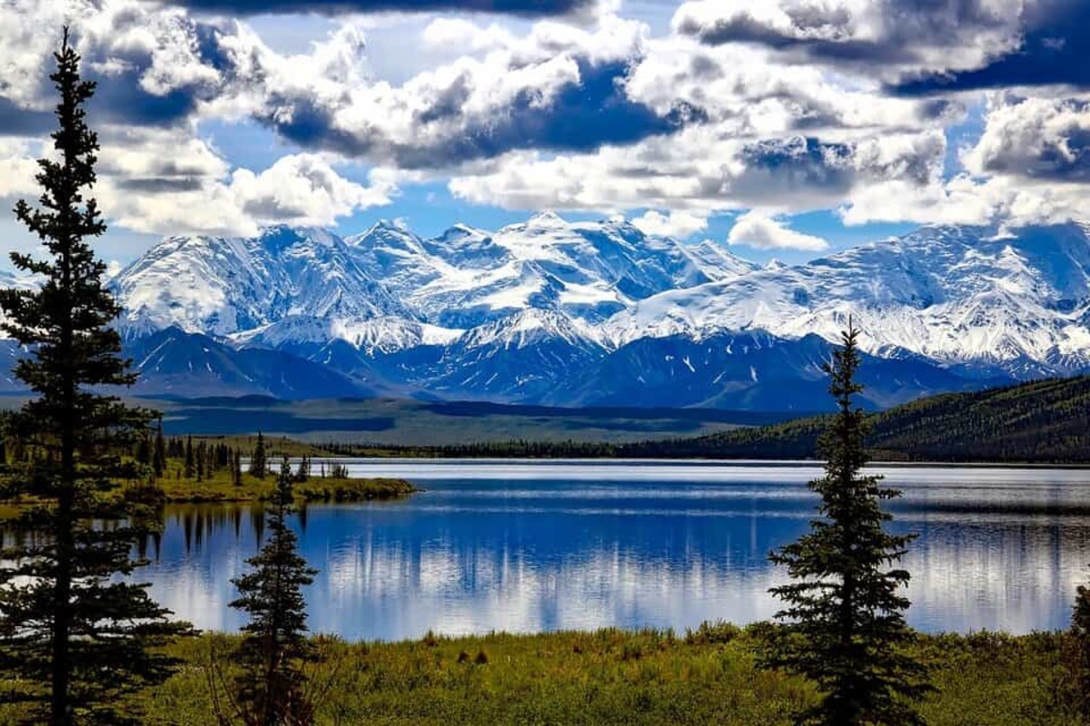 Denali is truly breathtaking on a clear day.
