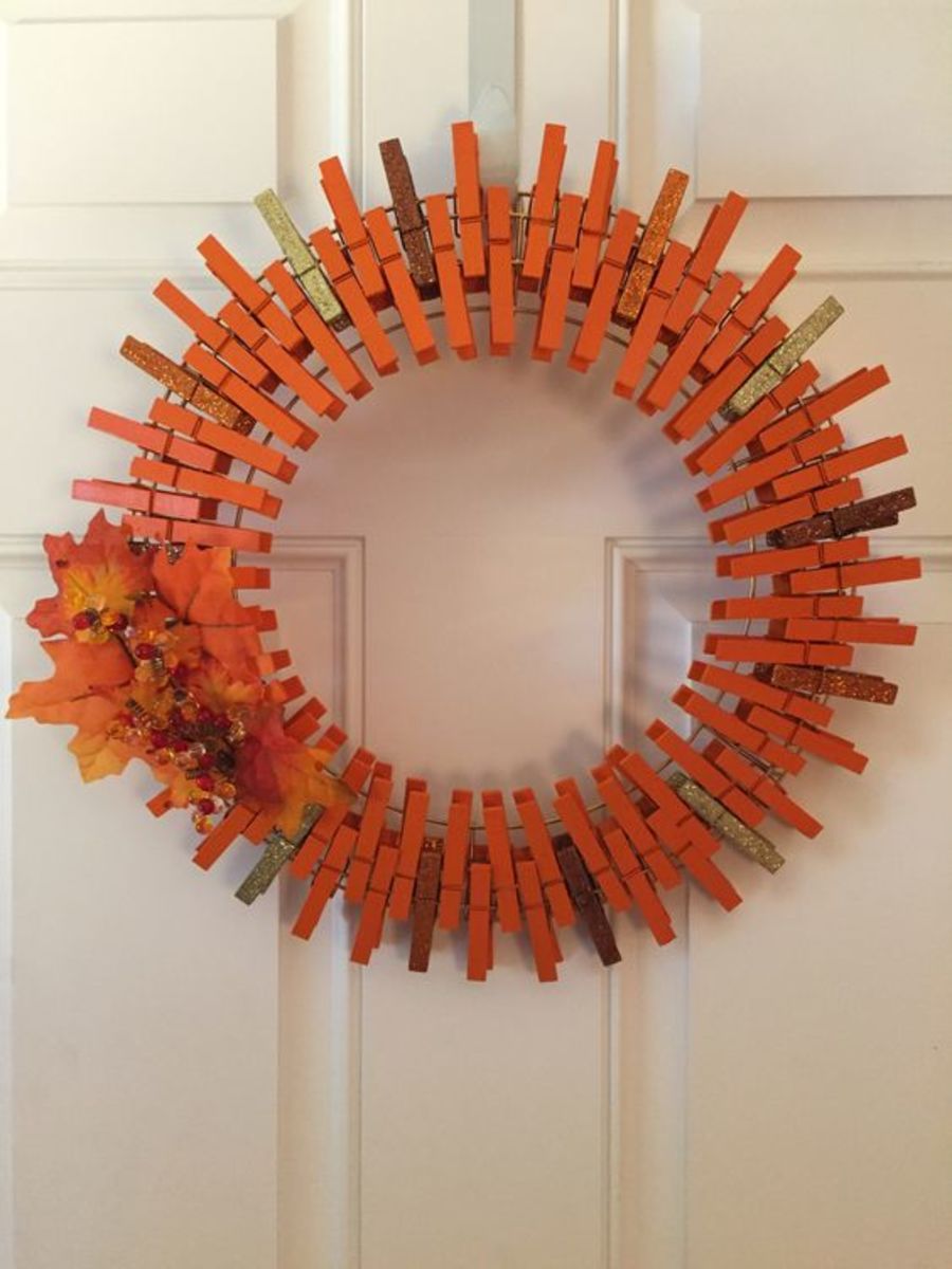 thanksgiving-clothespin-wreaths