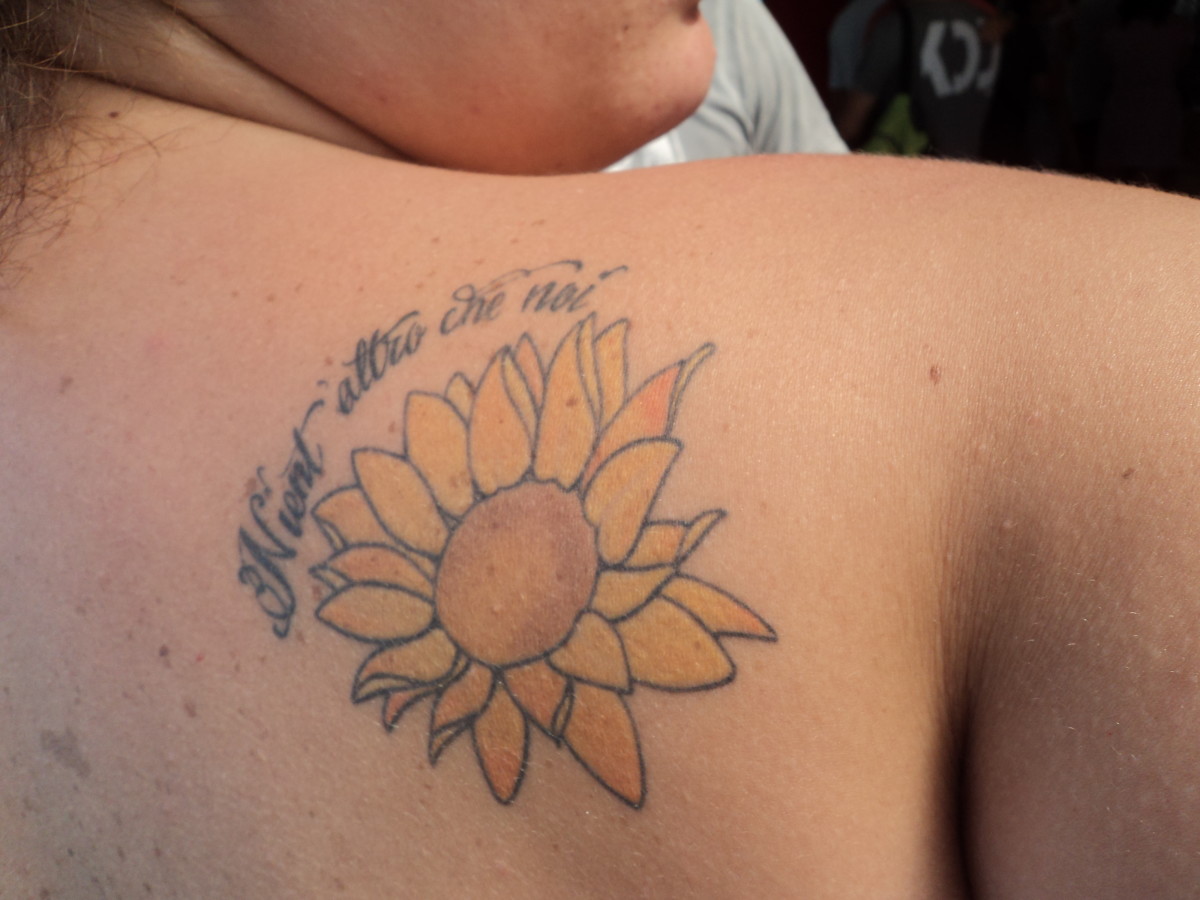 Sunflower Tattoo Designs
