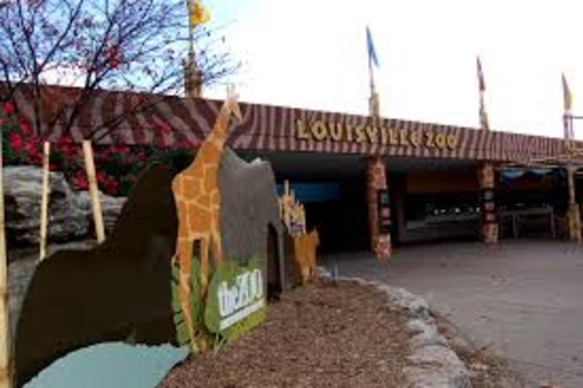 Louisville Zoo Entrance