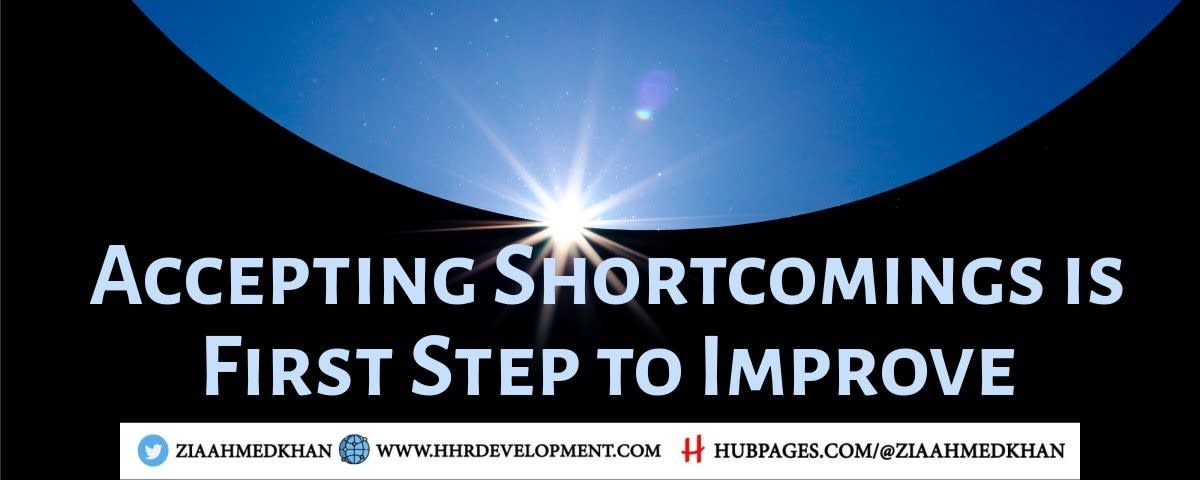 Accepting Shortcoming is First Step to Improve 