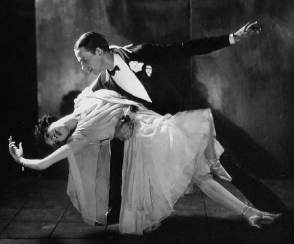 Fred and Adele Astaire in 1921.