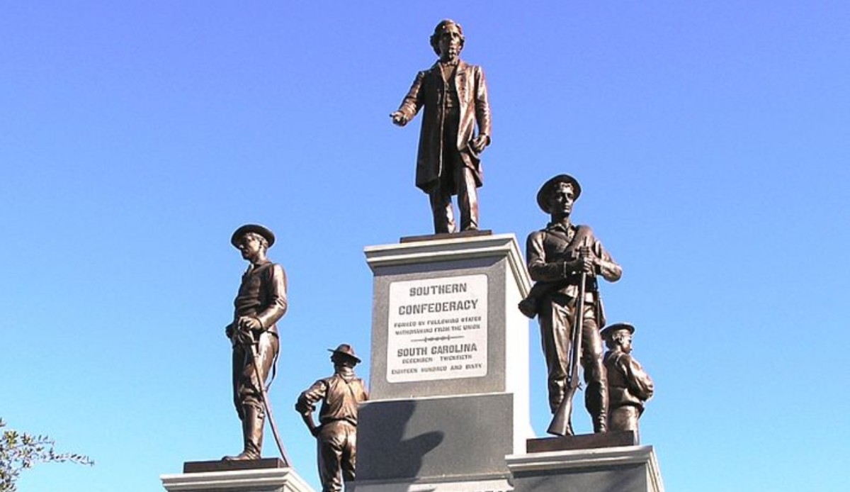 Confederate Soldiers Monument at the Texas State Capitol in Austin