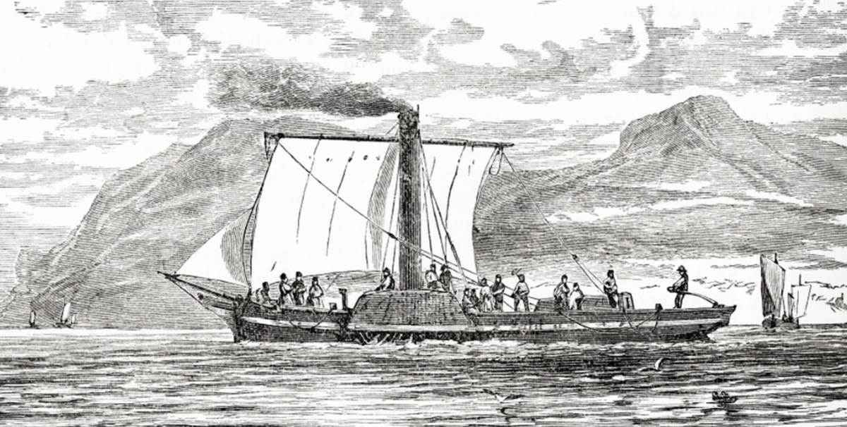 Henry Bell's 'Comet' paddle-steam ship