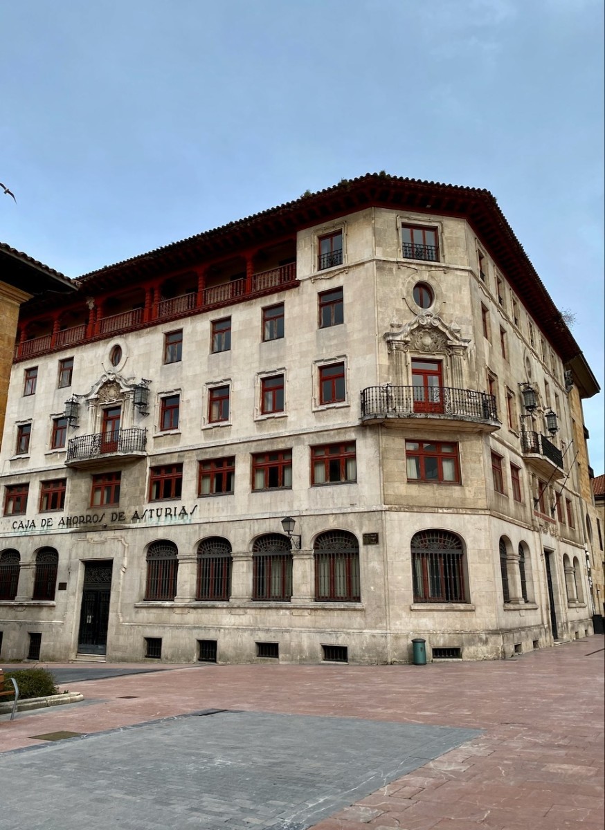 Art Noveau Building in Oviedo