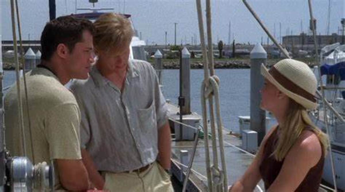 Matt (David Gail) and Rick (Jon Pennell) continue to convince Susan (Melissa Joan Hart) of the perks of crewing on this boat
