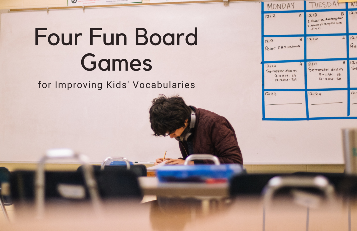 Four Fun Board Games for Improving Kids' Vocabularies