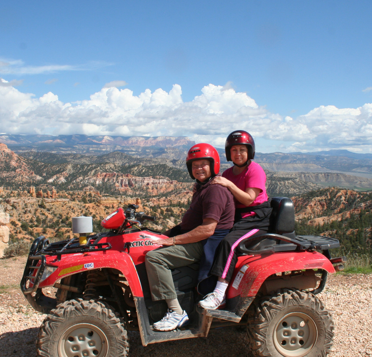 Me and Larry at Bryce Canyon 4-wheeling