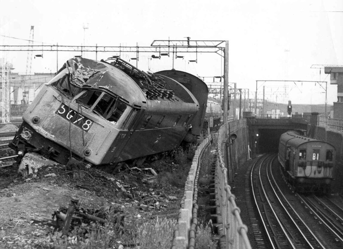 "Willesden Junction Train Crash" by Moments of Yesterday, Public Domain
