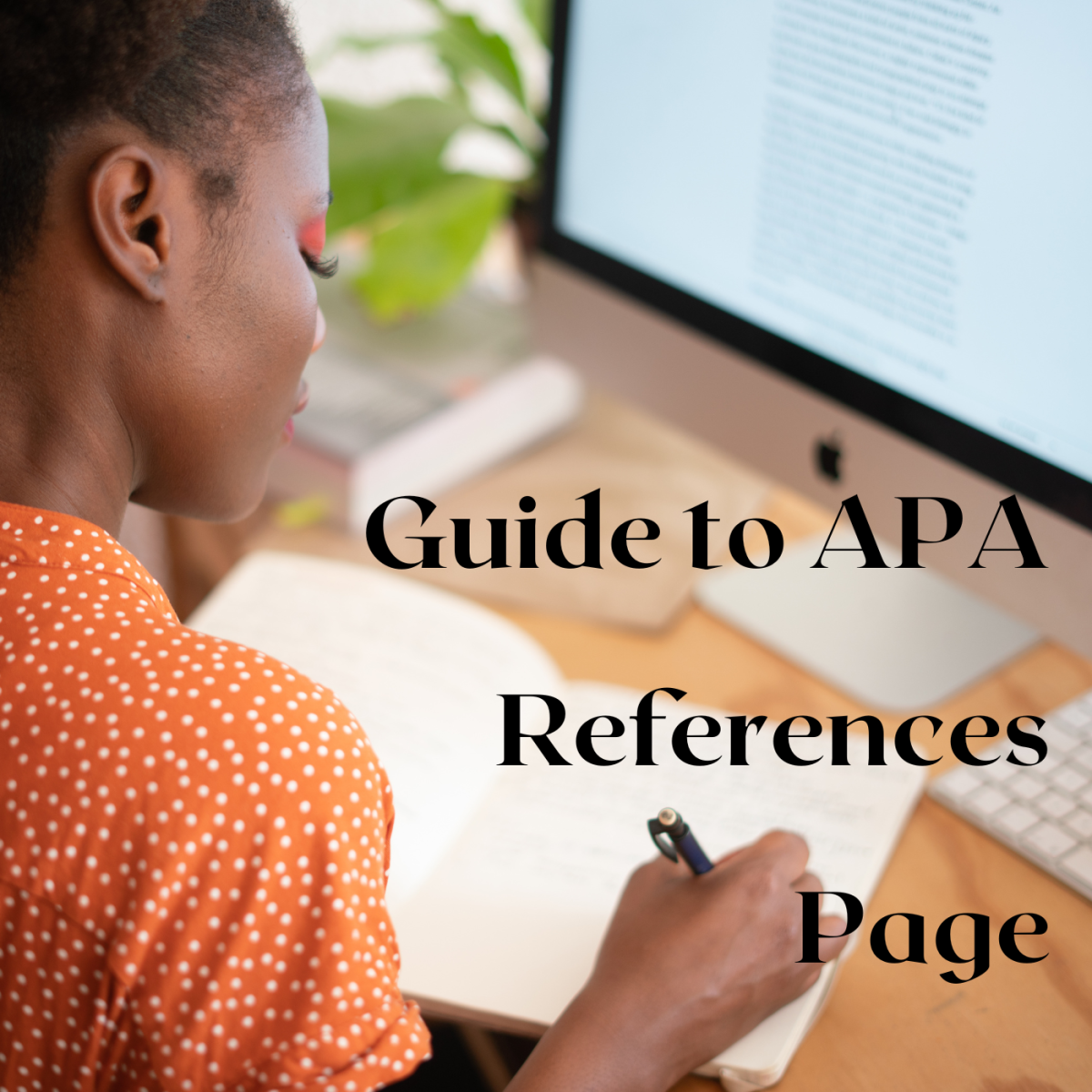 Learn how to format a references page in APA style. 