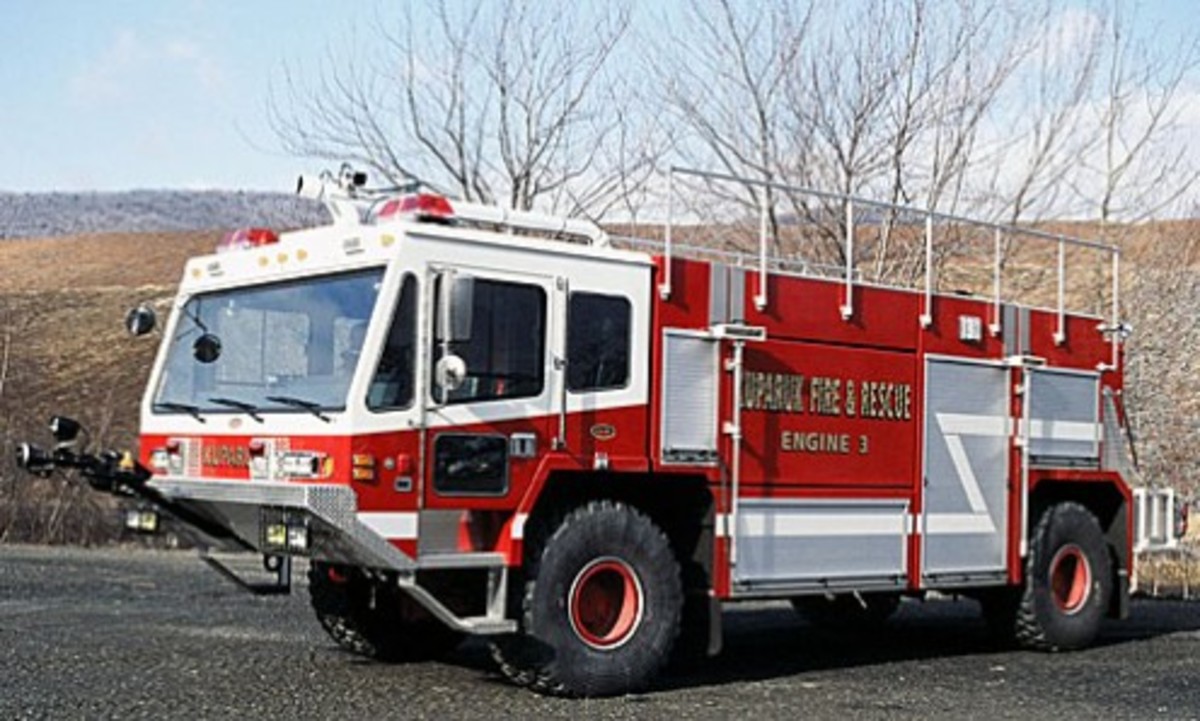 Fire engines, fire engines, and more fire engines