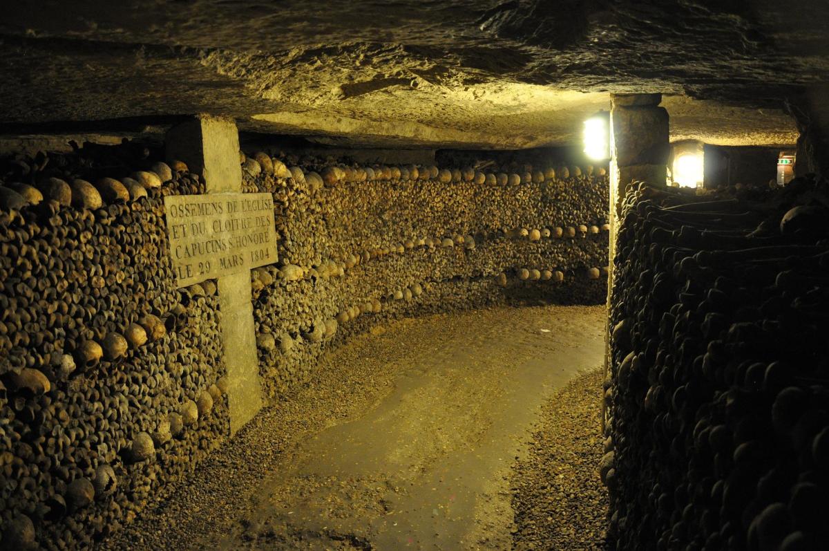 Catacombs run beneath the city of Paris and have a fascinating history dating back centuries. 