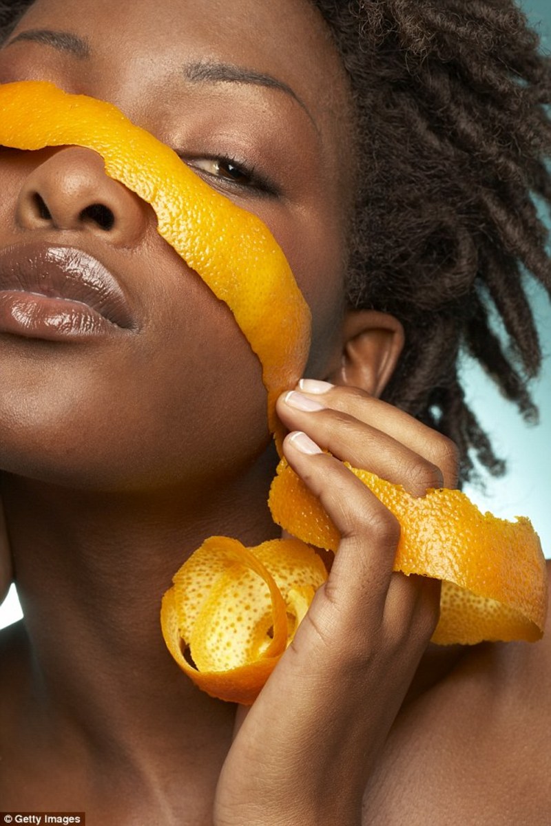 Use orange peels for beauty tips. 
