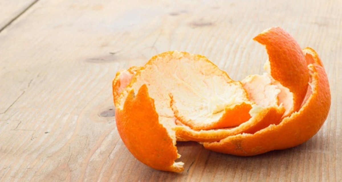 Save orange peels for amazing benefits.