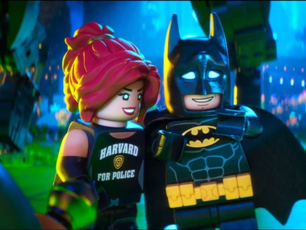 Batman and Barbara in The LEGO Batman Movie