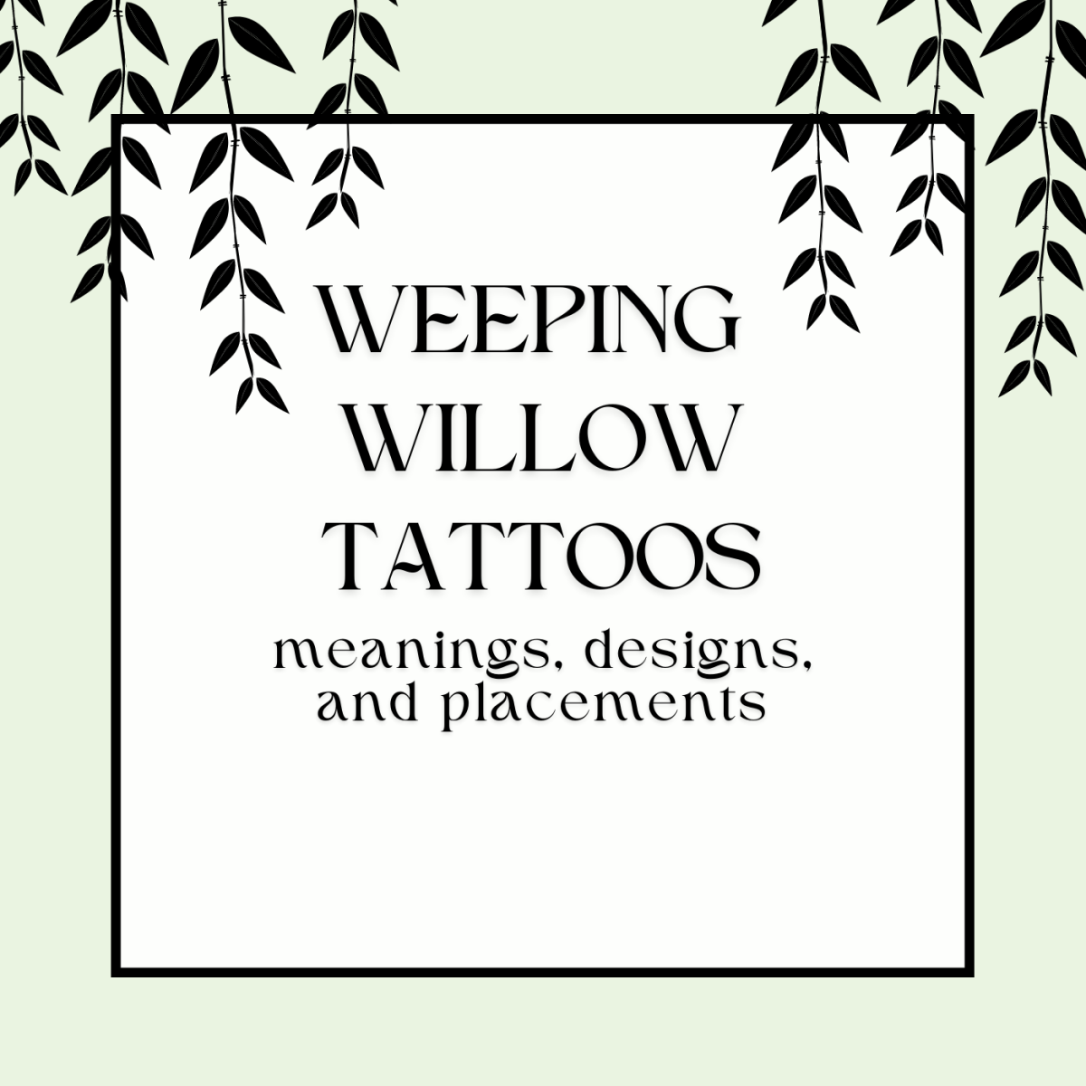 Are you thinking about getting a weeping willow tattoo? Keep reading for some inspiration.