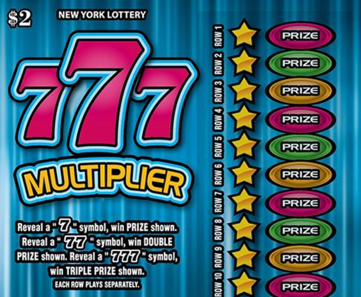 My biggest win of this 777 $2 Multiplier scratch-off was $20 that was after buying 3 of them = +$14