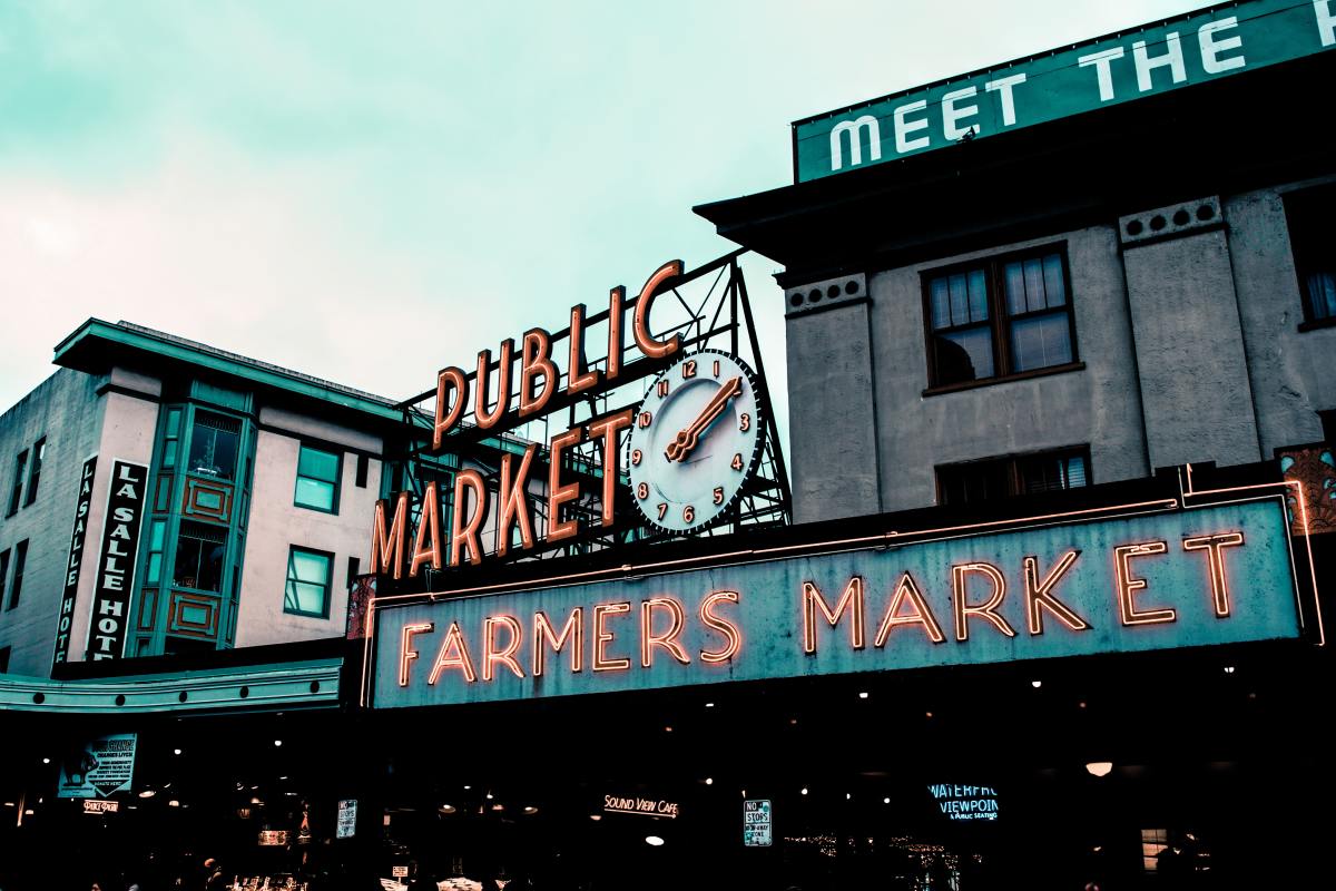 Seattle's iconic Pike Place Market