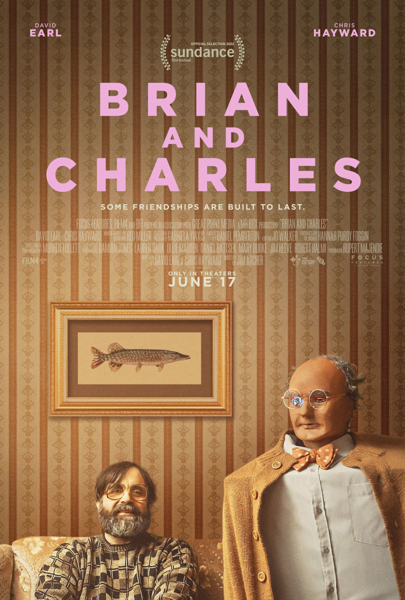 The official theatrical poster for "Brian and Charles."