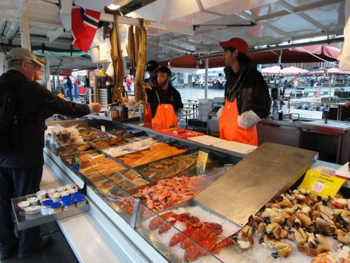 In Addition to the Outdoor Fish Market, There is an Indoor Option