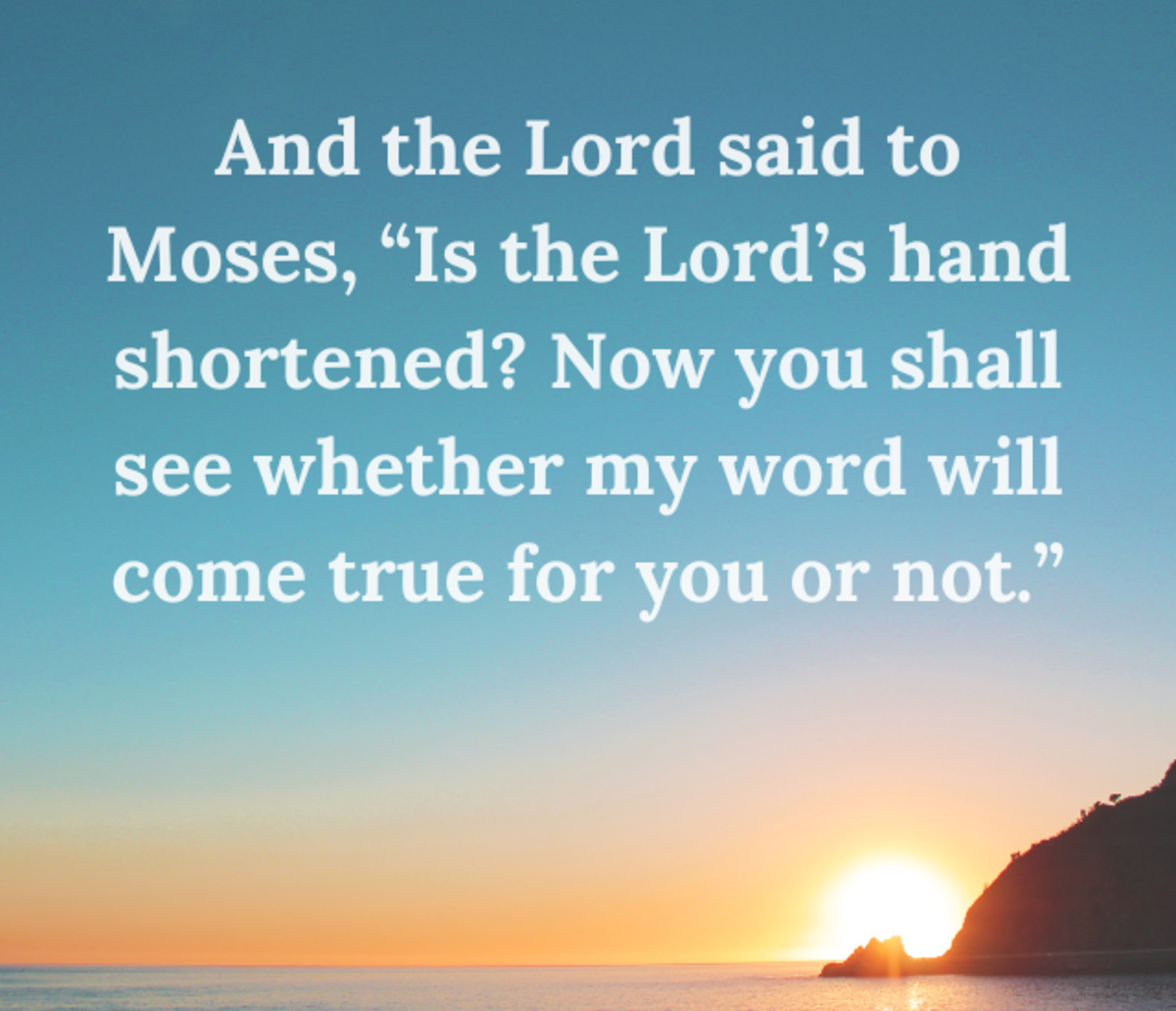Is God's Hand Shortened?