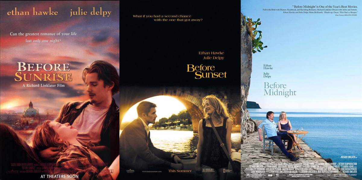 Before Trilogy - Before Sunrise, Before Sunset and Before Midnight