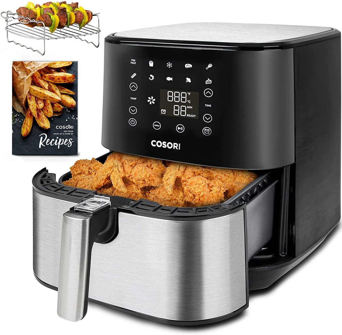 There are many benefits of using an air fryer.