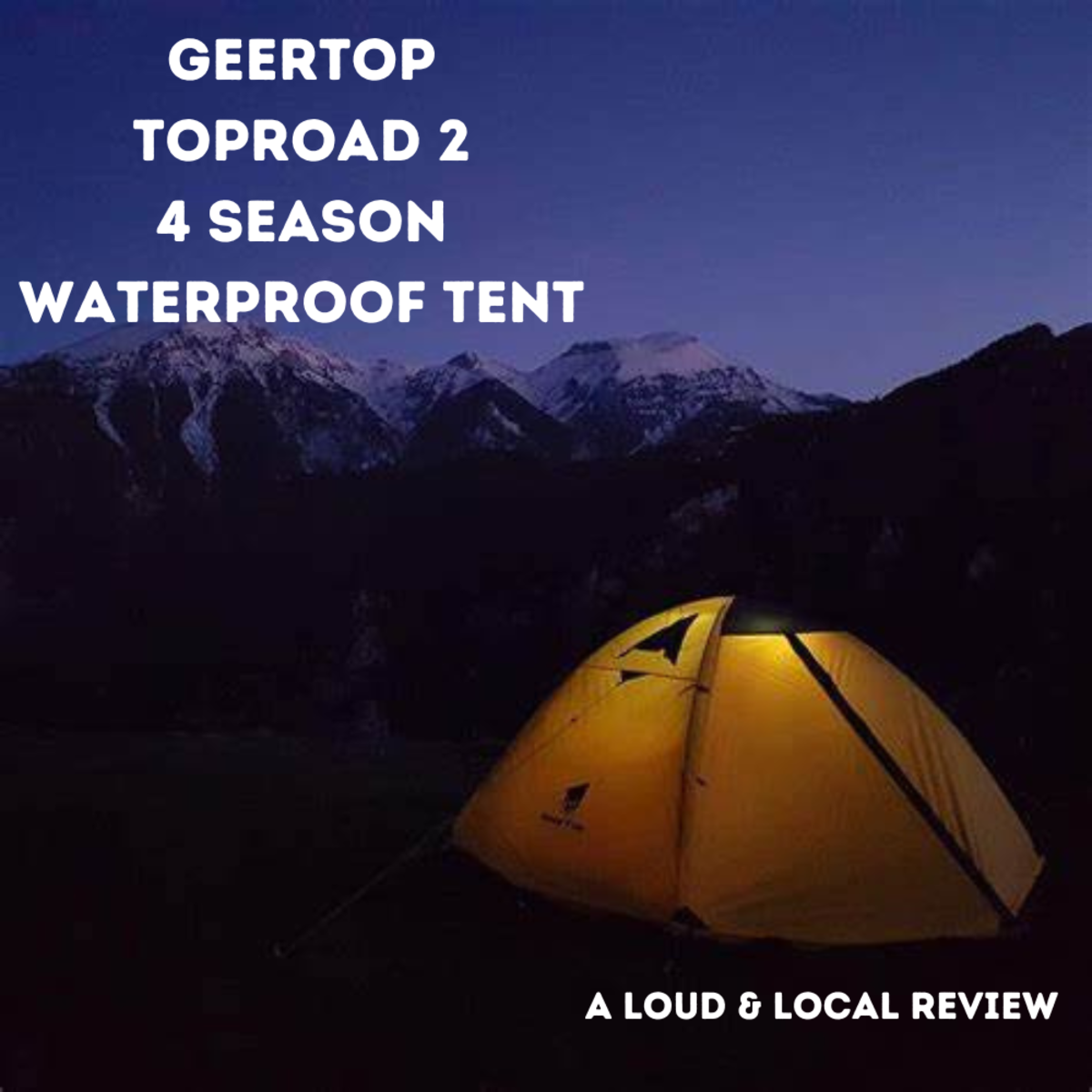 Amazon's Top Rated Budget Camping Tent Review: The Geertop Toproad 2