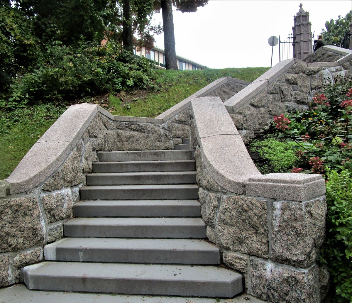Staircase in Congress Park 