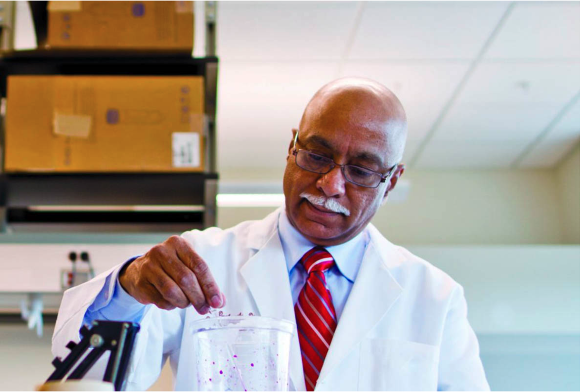 [18] Dr. Sampath Parthasarathy’s research at UCF focuses on atherosclerosis development and heart failure.