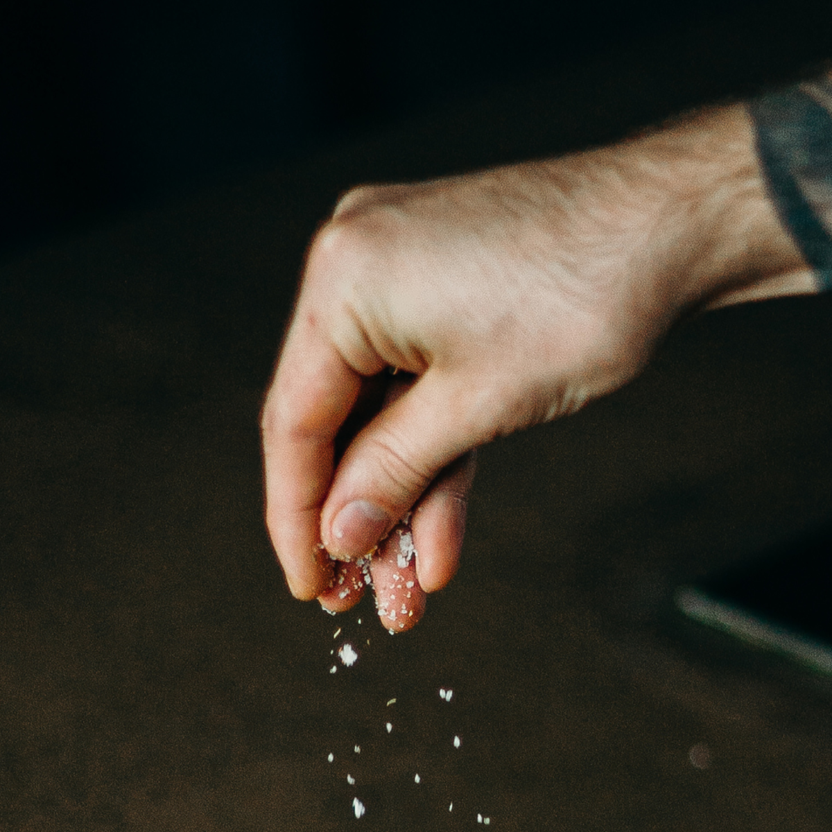 Sprinkle salt or blessed water around the corners of your home.