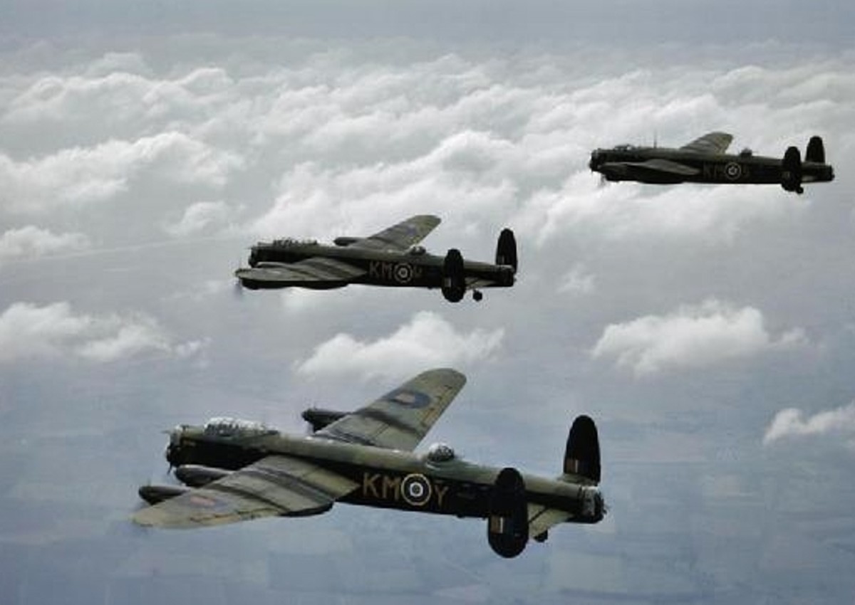 British Avro Lancaster Heavy Bomber