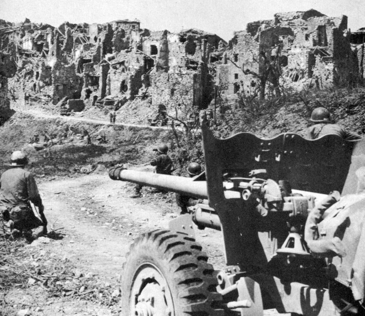 The infamous Battle of Monte Cassino