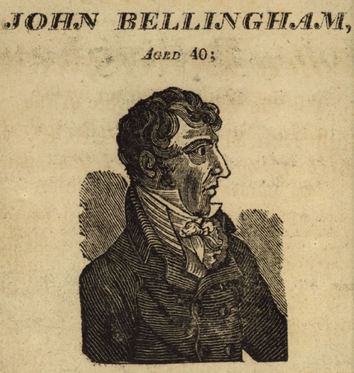 John Bellingham, Prime Minister Spencer Perceval's assassin.