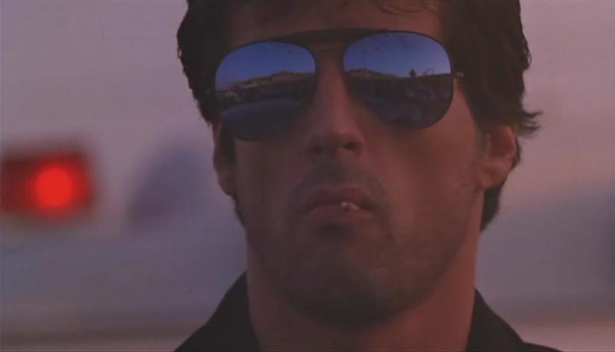 The film is all about Stallone - how cool he thinks he looks, how many bad guys can he take out, how tight his jeans are, etc. If it wasn't so serious, it would be comical.