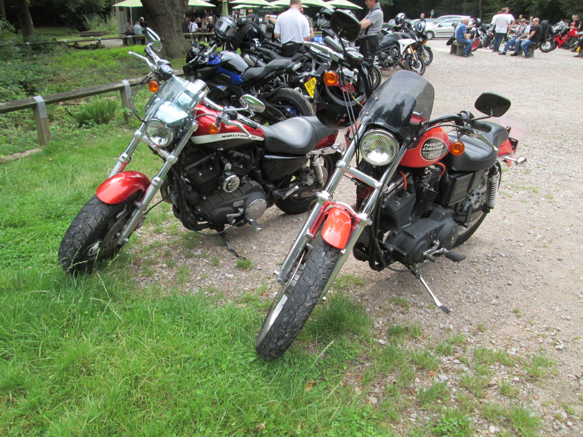 Here's a pair of Harleys to drool over, but wait...