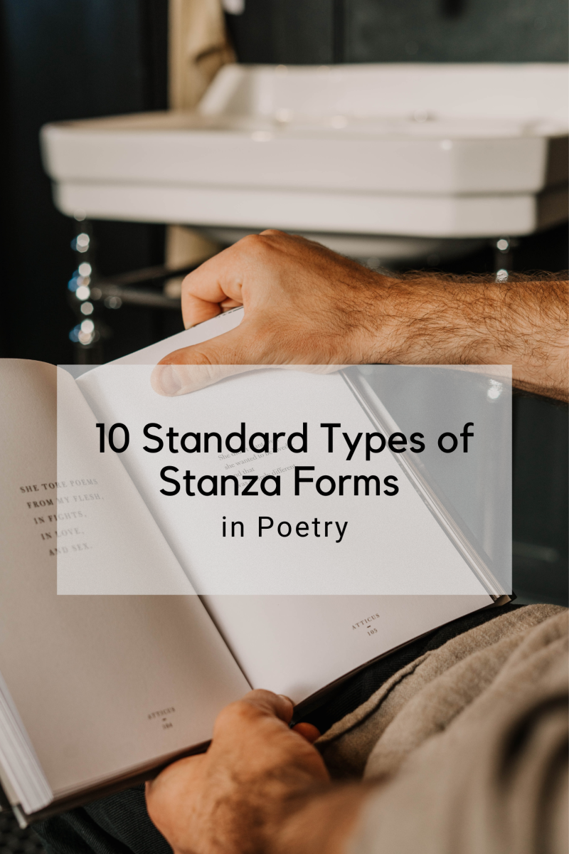 Learn all about poetry and the different types of stanza forms. 