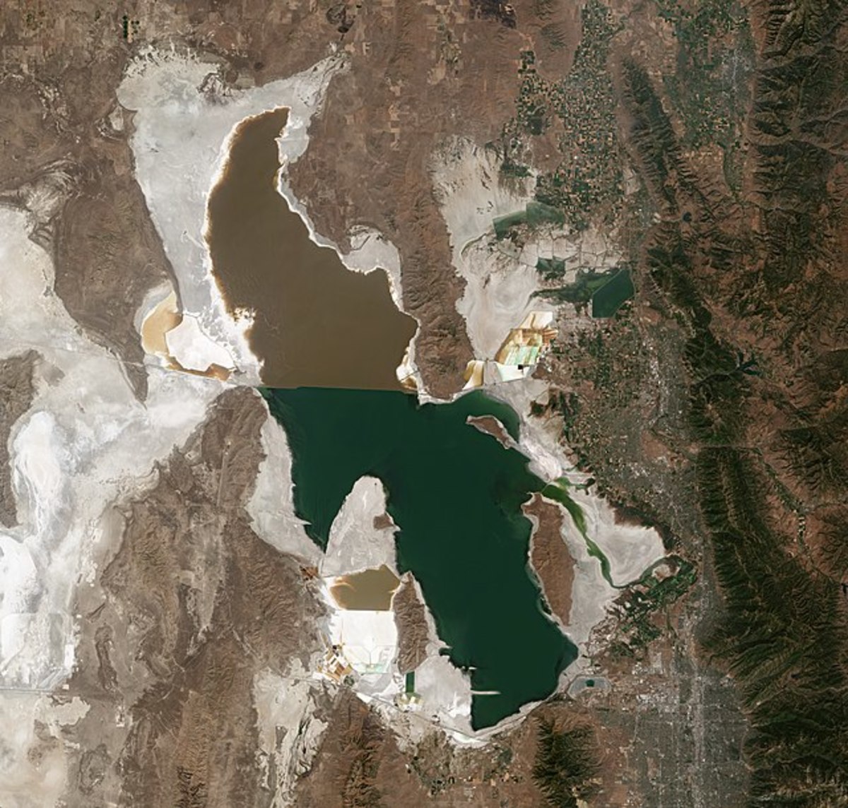 The Great Salt Lake of Utah is drying up, as is the Colorado River watershed, the result of too many people tapping it out. Is more abortion the answer - a definitive NO.