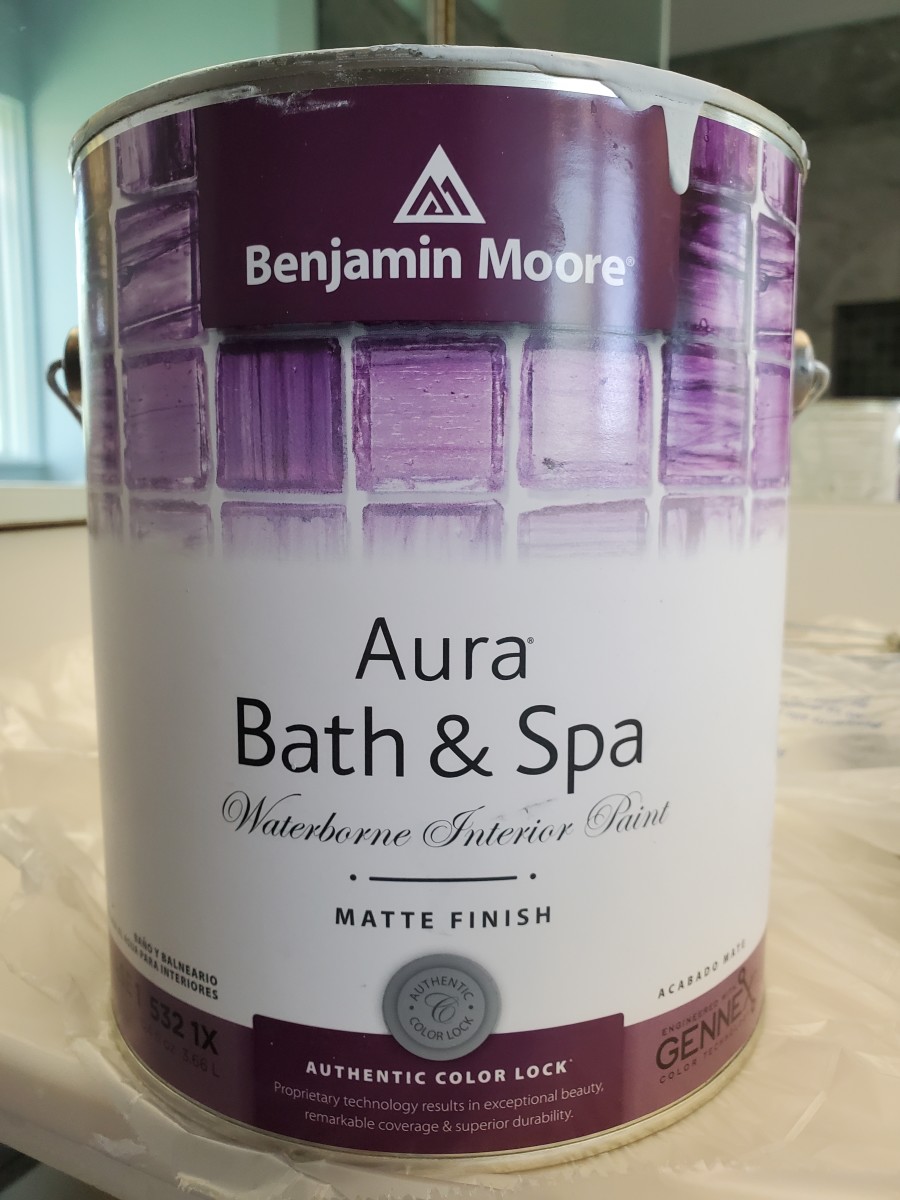 Benjamin Moore Aura Bath and Spa Paint Review