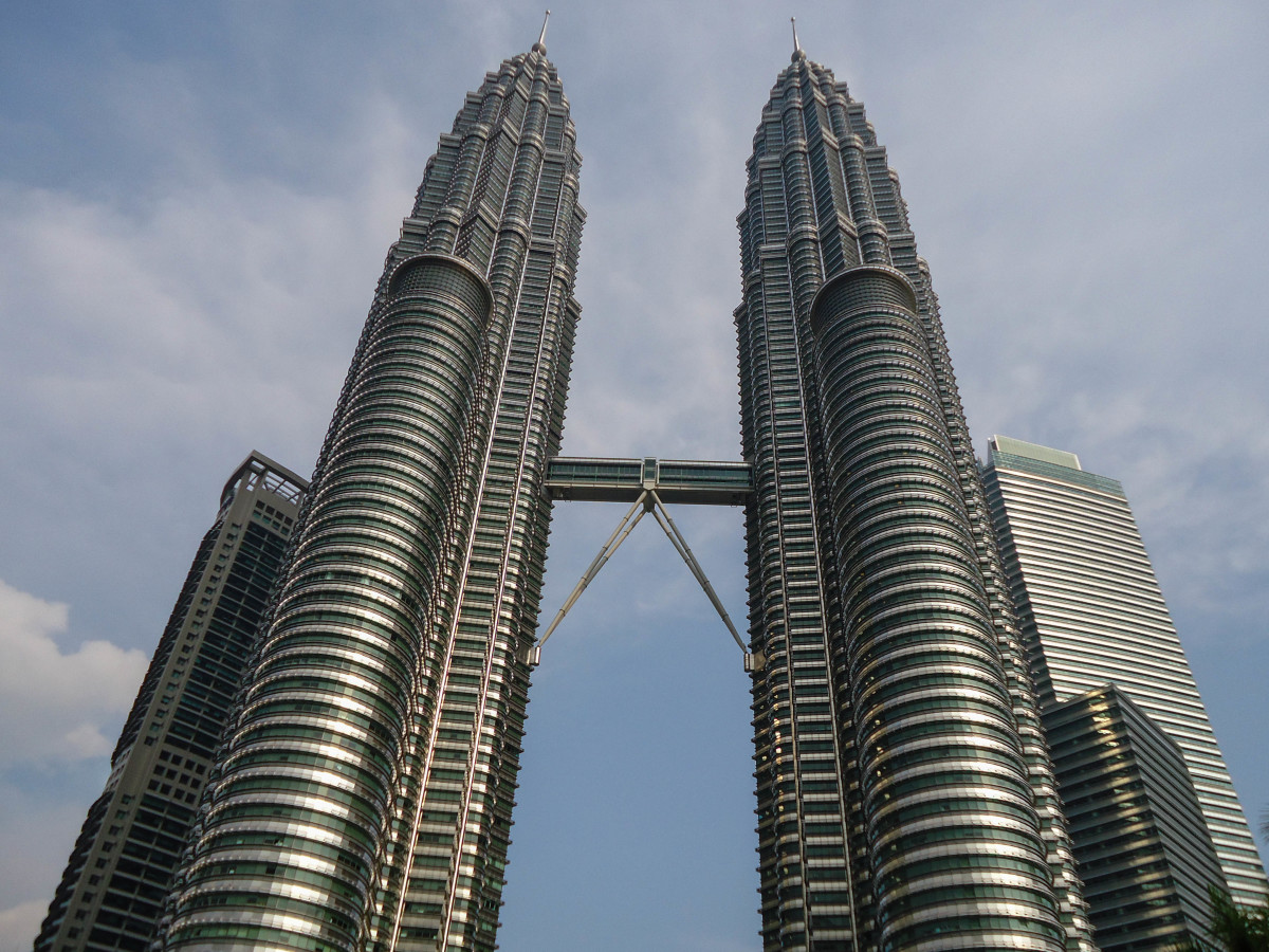 The Petronas Towers in KL