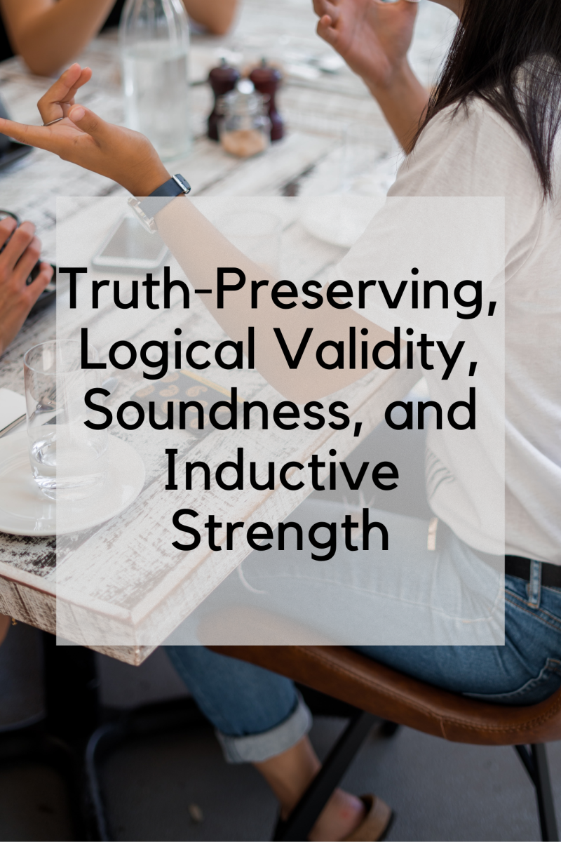 Knowing what it means to be truth-preserving and logically valid can be a hard thing to pin down. At least, it was. 