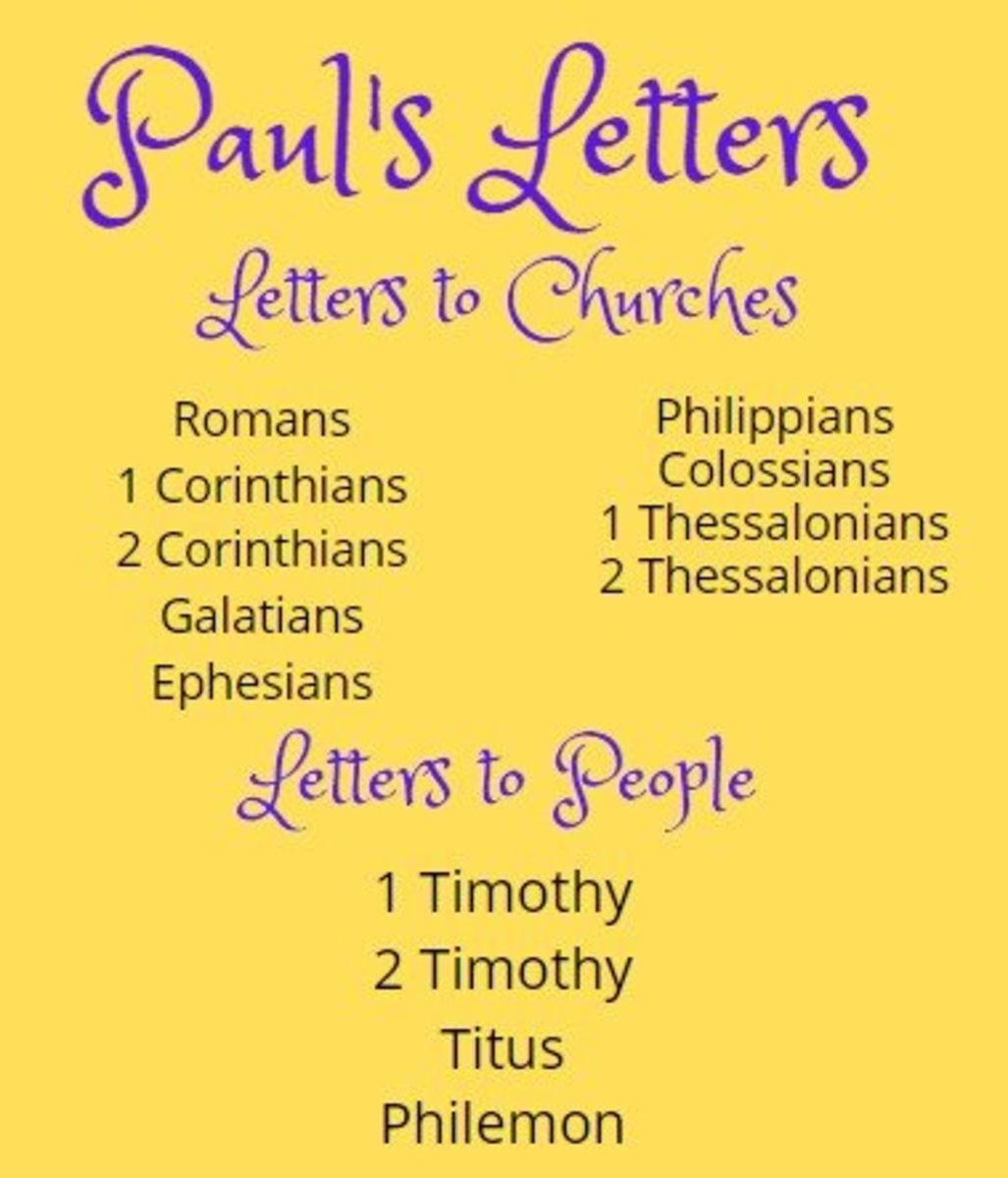 Lessons From Letters Paul Wrote to Churches