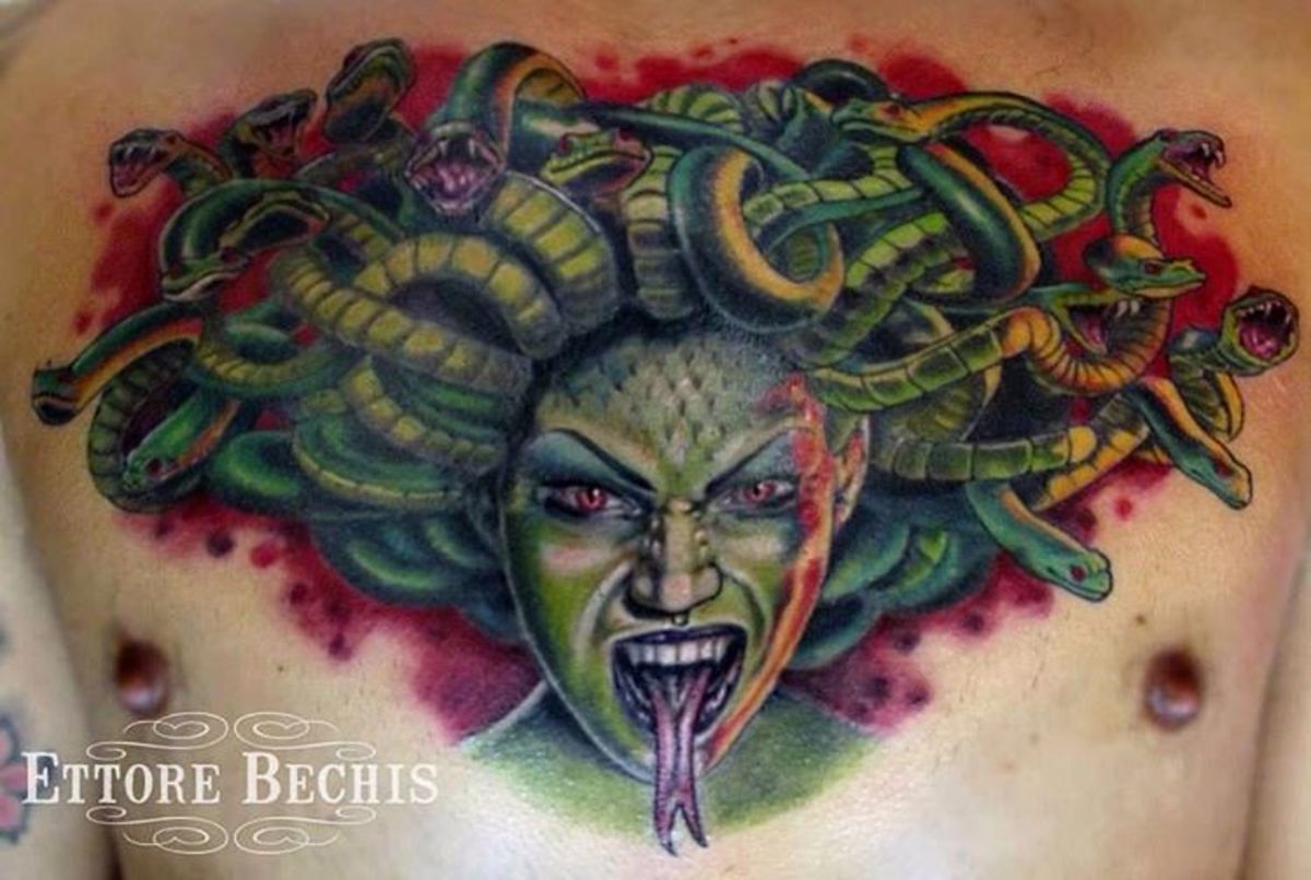 Medusa is such a complex and interesting character that there are so many different kinds of ways you can portray this amazing mythological being with your tattoo.