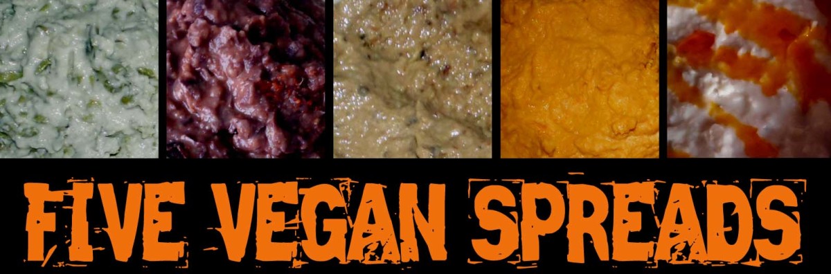 Five Vegan Spreads