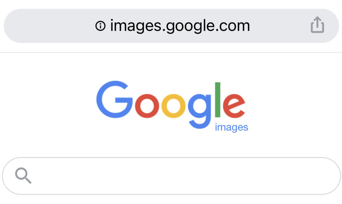 Google Images shown on a smartphone.